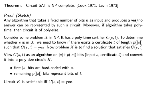 NP to Circuit SAT reduction